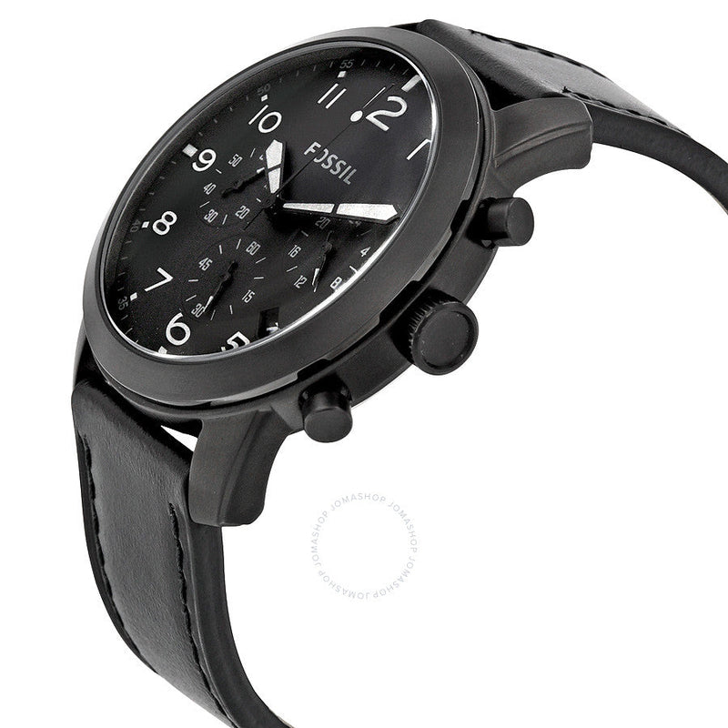 Fossil Pilot 54 Chronograph Black Dial Men's Watch FS5157