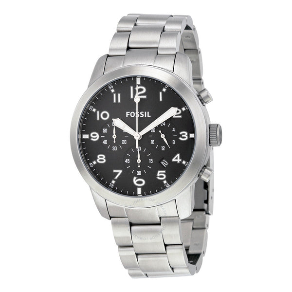 Fossil Pilot 54 Chronograph Black Dial Men's Watch FS5141