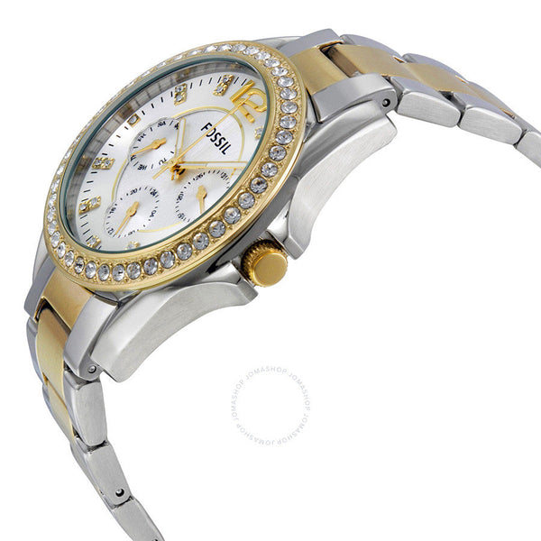 Fossil Riley Multi-Function Two-tone Ladies Watch ES3204