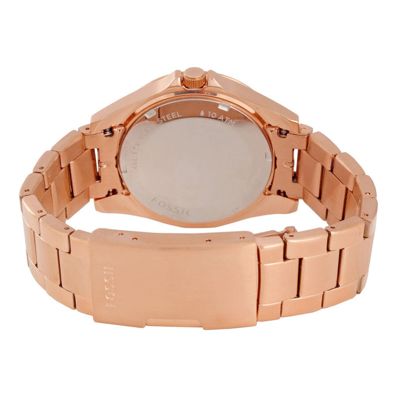 Fossil Riley Multi-Function Rose Gold Diamond Ladies Watch ES2811