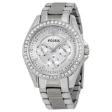 Fossil Riley Multi-Function Silver Dial Ladies Watch ES3202