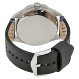 Fossil Sport 54 Black Dial Leather Strap Men's Watch FS5321