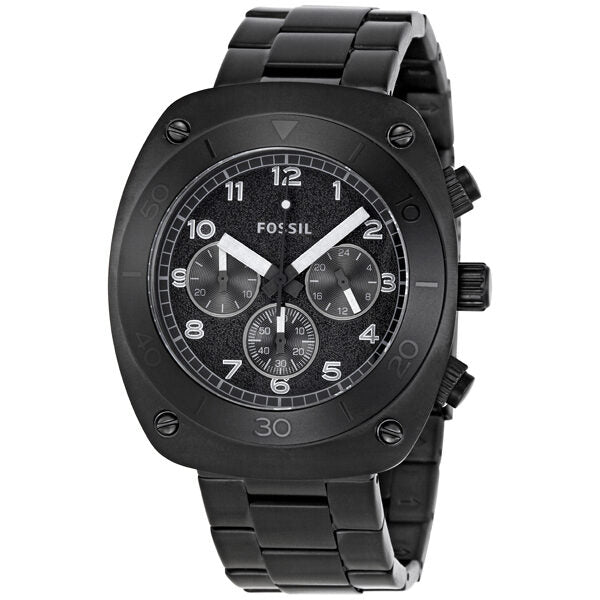 Fossil Sport Chronograph Black Ion-plated Stainless Steel Men's Watch CH2777 - BigDaddy Watches