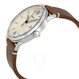 Fossil Commuter Cream Dial Brown Leather Men's Watch FS5275