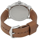 Fossil Commuter Cream Dial Brown Leather Men's Watch FS5275