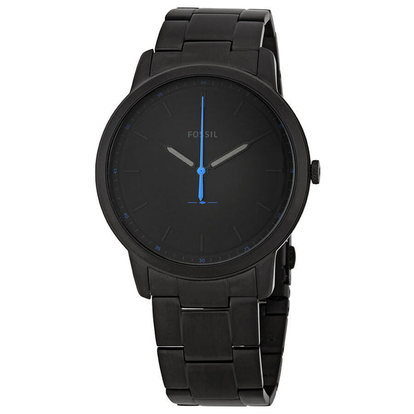 Fossil The Minimalist Black Satin Dial Men's Watch FS5308 - BigDaddy Watches