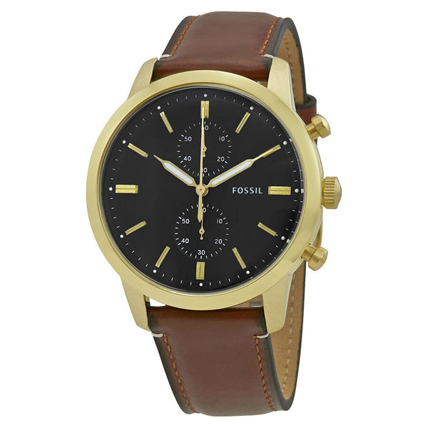 Fossil Townsman Chronograph Black Dial Men's Watch FS5338 - BigDaddy Watches