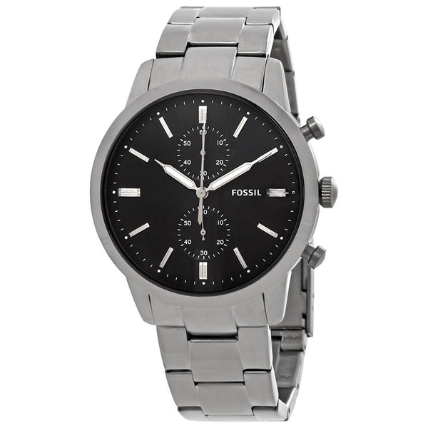 Fossil Townsman Chronograph Black Dial Men's Watch FS5349 - BigDaddy Watches