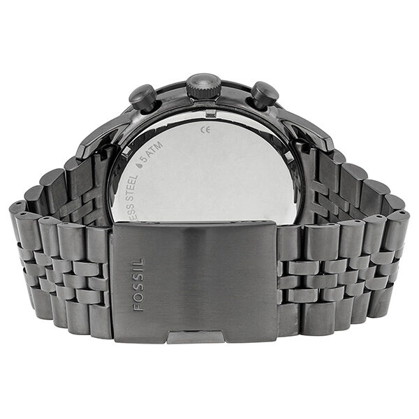 Fossil Townsman Chronograph Grey Dial Smoke Ion-plated Men's Watch FS4786 - BigDaddy Watches #3