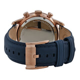 Fossil Townsman Chronograph Navy Dial Navy Leather Men's Watch FS4933 - BigDaddy Watches #3