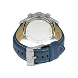 Fossil Townsman Chronograph White Dial Blue Leather Men's Watch FS4932 - BigDaddy Watches #3