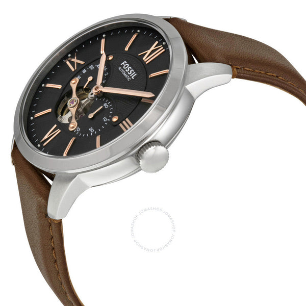 Fossil Townsman Mechanical Black Dial Men's Watch ME3061