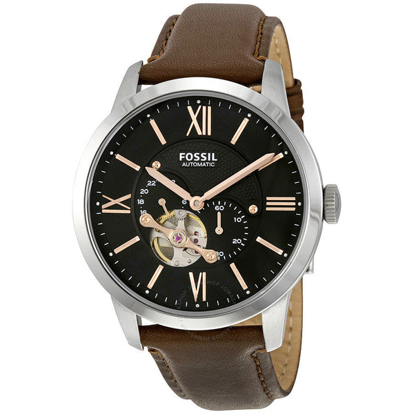 Fossil Townsman Mechanical Black Dial Men's Watch ME3061