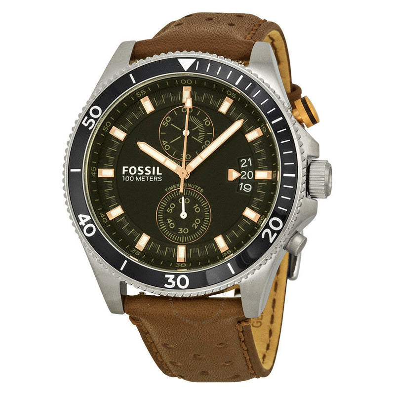 Fossil Wakefield Chronograph Black Dial Men's Watch CH2944