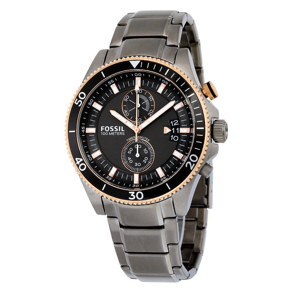 Fossil Wakefield Chronograph Dial Smoke Ion-plated Men's Watch CH2948
