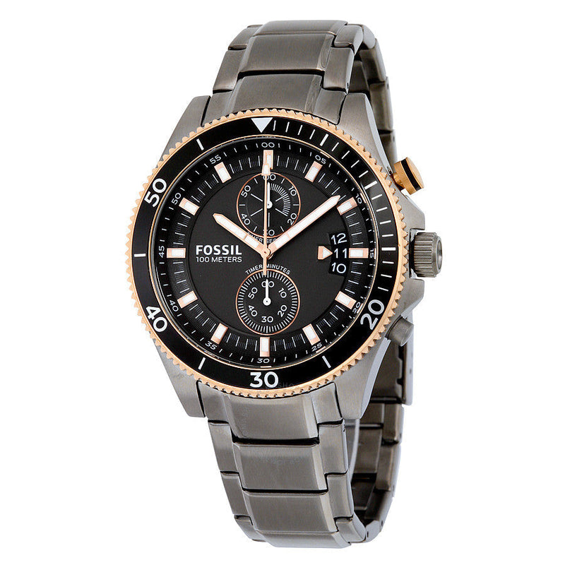 Fossil Wakefield Chronograph Dial Smoke Ion-plated Men's Watch CH2948