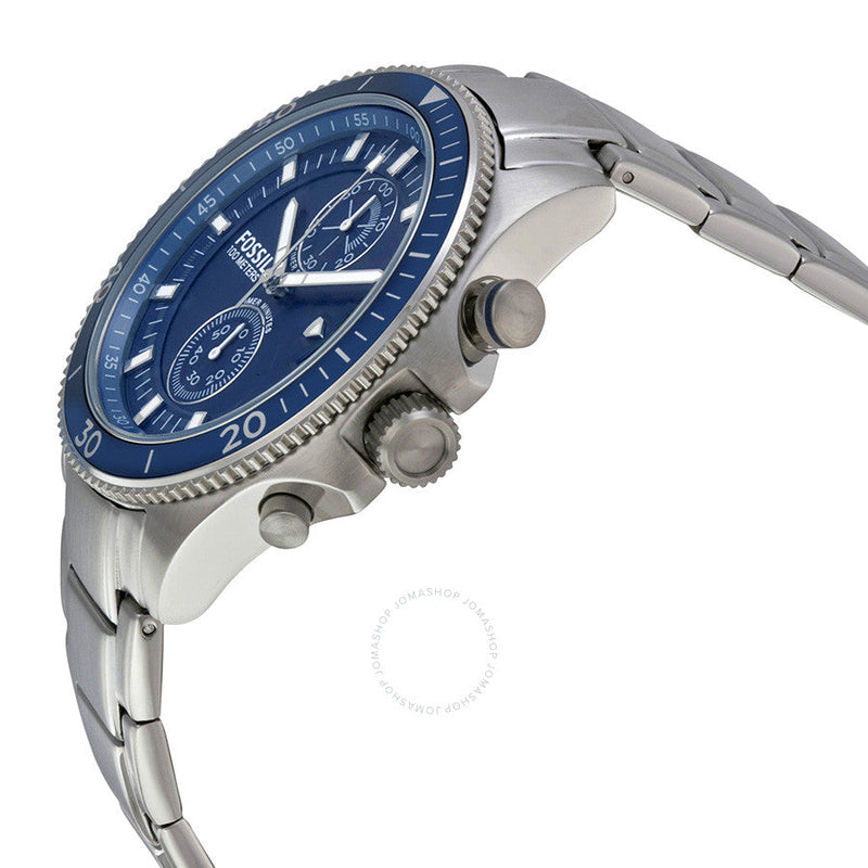 Fossil Wakefield Chronograph Blue Dial Men's Watch CH2937