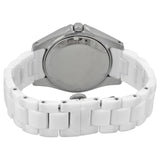 Fossil White Dial Ceramic Bracelet Ladies Watch CE1002