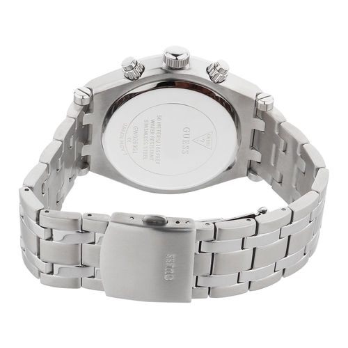 Guess Continental Silver Tone Men’s Watch GW0260G1 - Watch