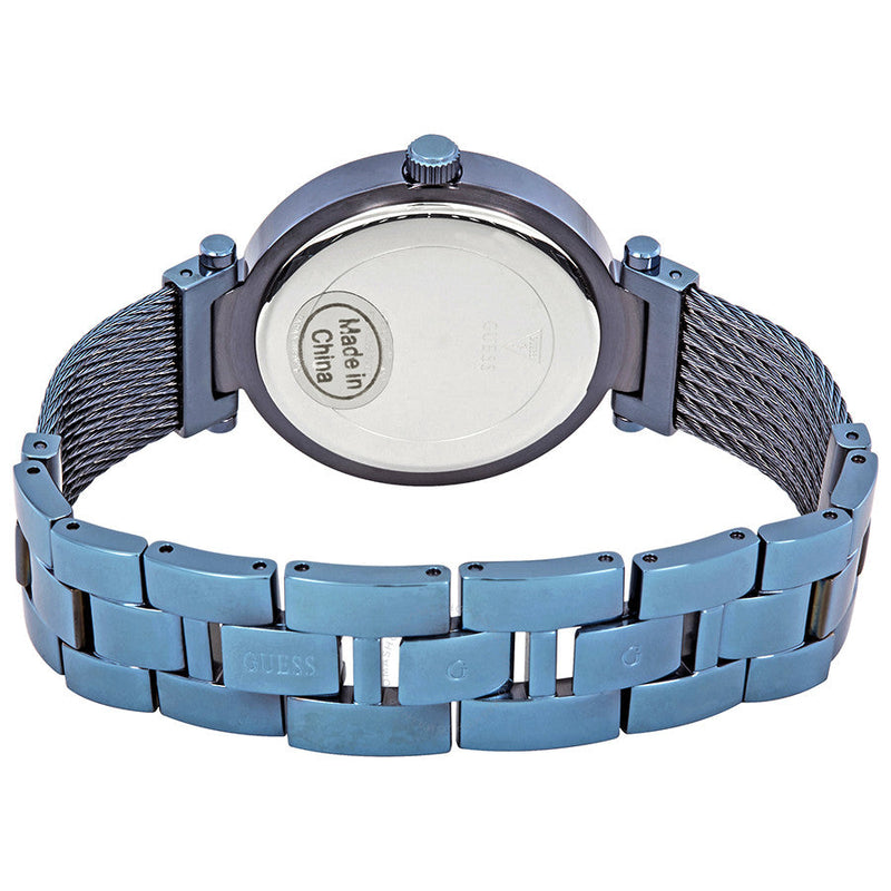 Guess Crystal Blue Dial Ladies Watch W0638L3