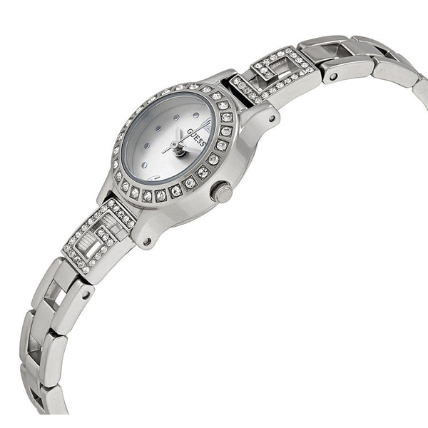 Guess Darling Diamond Silver Dial Ladies Watch W0411L1