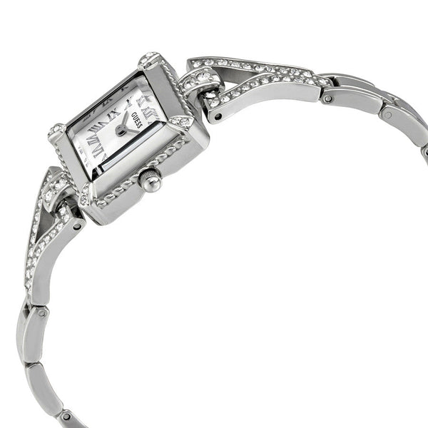 Guess Flawless Diamond Silver Dial Ladies Watch W0137L1
