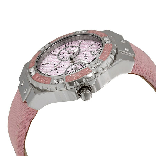 Guess Limelight Quartz Crystal Pink Dial Ladies Watch W0775L15 - BigDaddy Watches #2