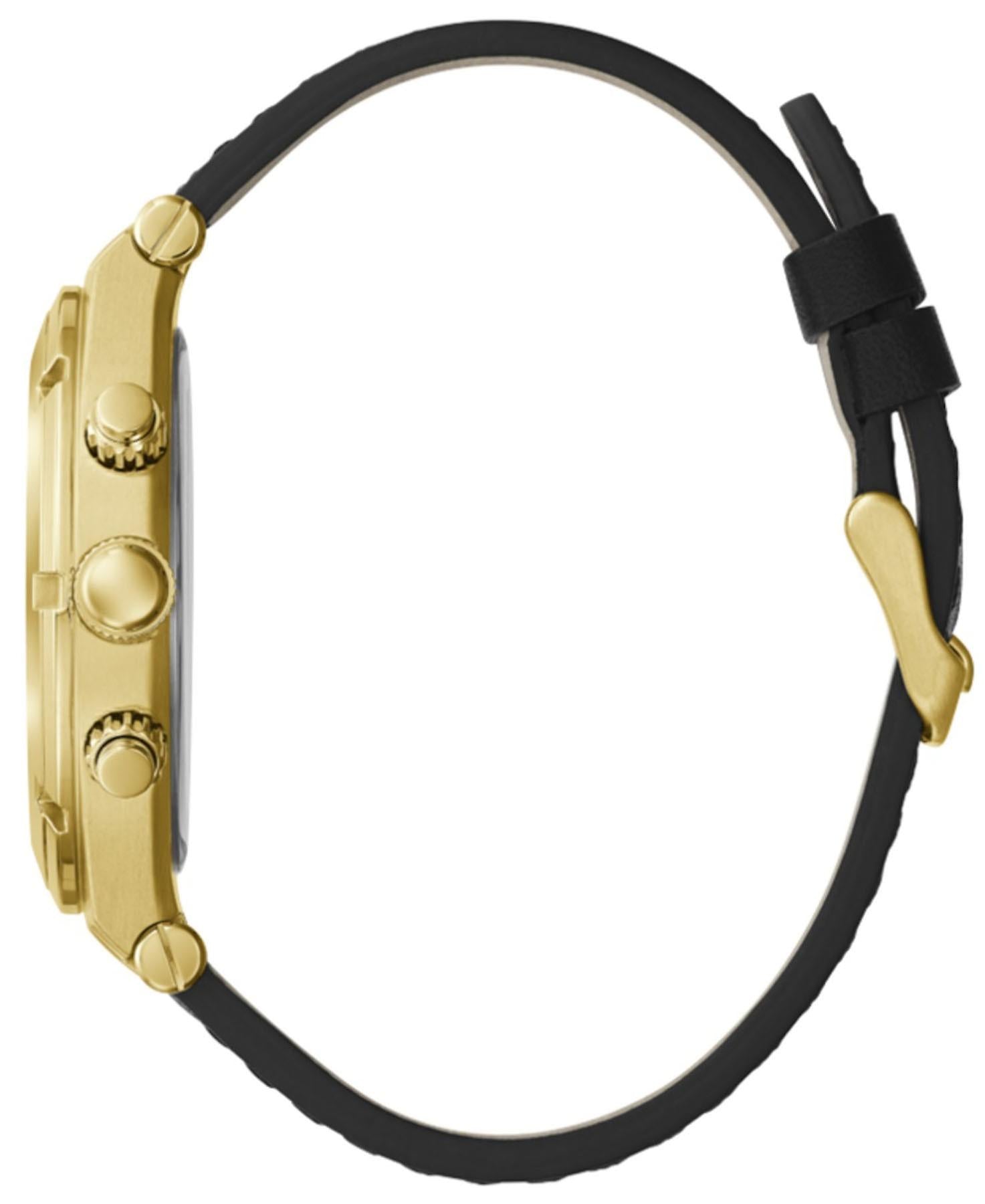 Guess Multi-function Gold & Black Men’s Watch GW0262G2 - Watch