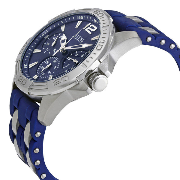 Guess Oasis Multi-Function Blue Dial Men's Watch W0366G2
