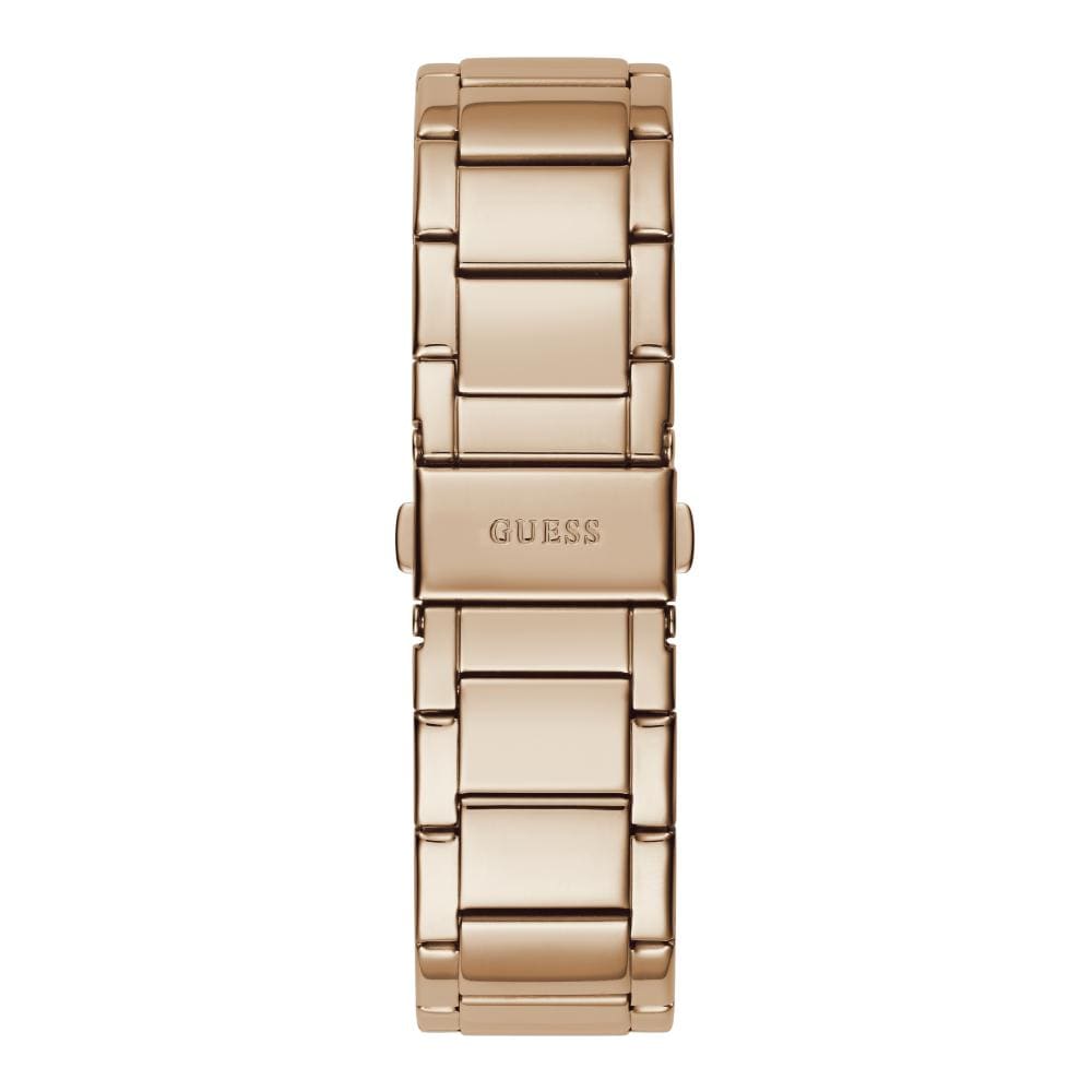 Guess Pave Dial Rose Gold Women’s Watch GW0104L3 - Watch