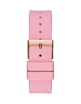 Guess Sparkling Pink Silicone Strap Women's Watch W0032L9 - Big Daddy Watches #3