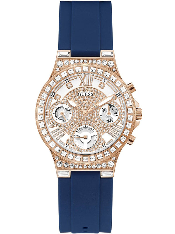 Guess Moonlight Chronograph Blue Strap Women's Watch GW0257L3