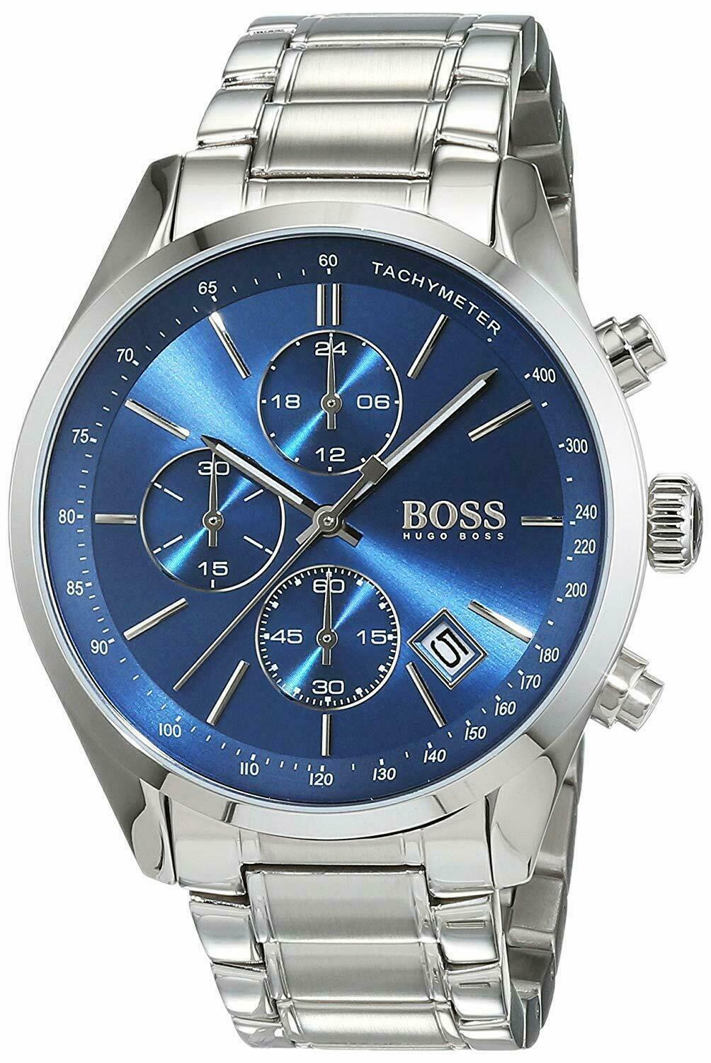 Hugo Boss Chronograph Tachymeter Bracelet Strap Watch - 1513478 1513478 - Image 2