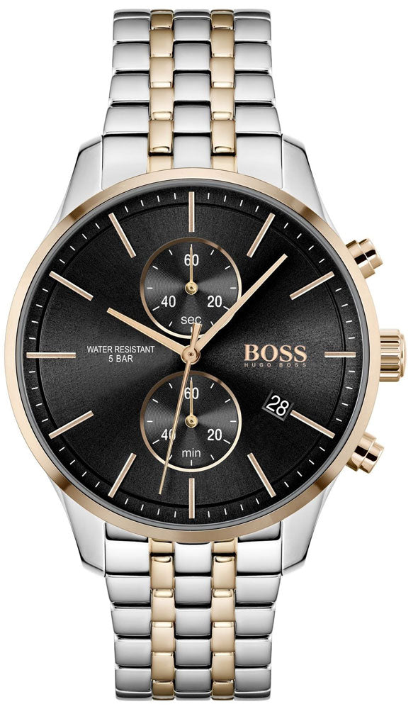 Hugo Boss Associate Two Tone Men's Watch  1513840 - The Watches Men & CO