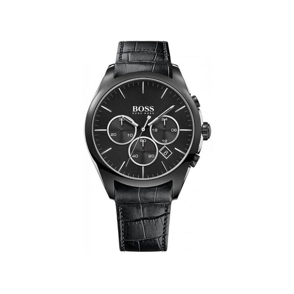 Hugo Boss Onyx Black Dial Men's Watch   1513367  - Big Daddy Watches