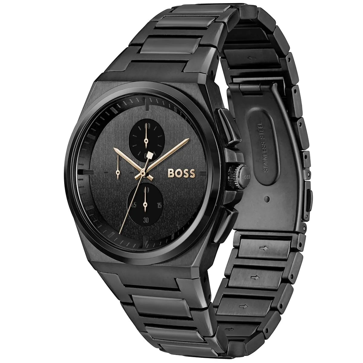Hugo Boss Steer Chronograph Black Dial Men's Watch - 1514068 1514068 - Image 3