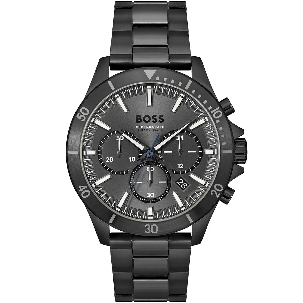 Hugo Boss Troper Chronograph Black Dial Men's Watch - 1514058