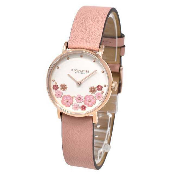 Coach Perry Pink Leather Women's Watch  14503769 - Big Daddy Watches