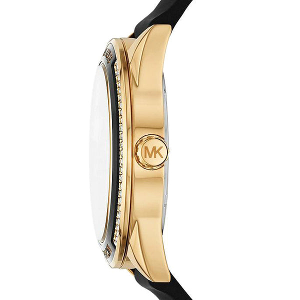 Michael Kors Quartz Black Silicon Strap Women's Watch MK6944 - Big Daddy Watches #2