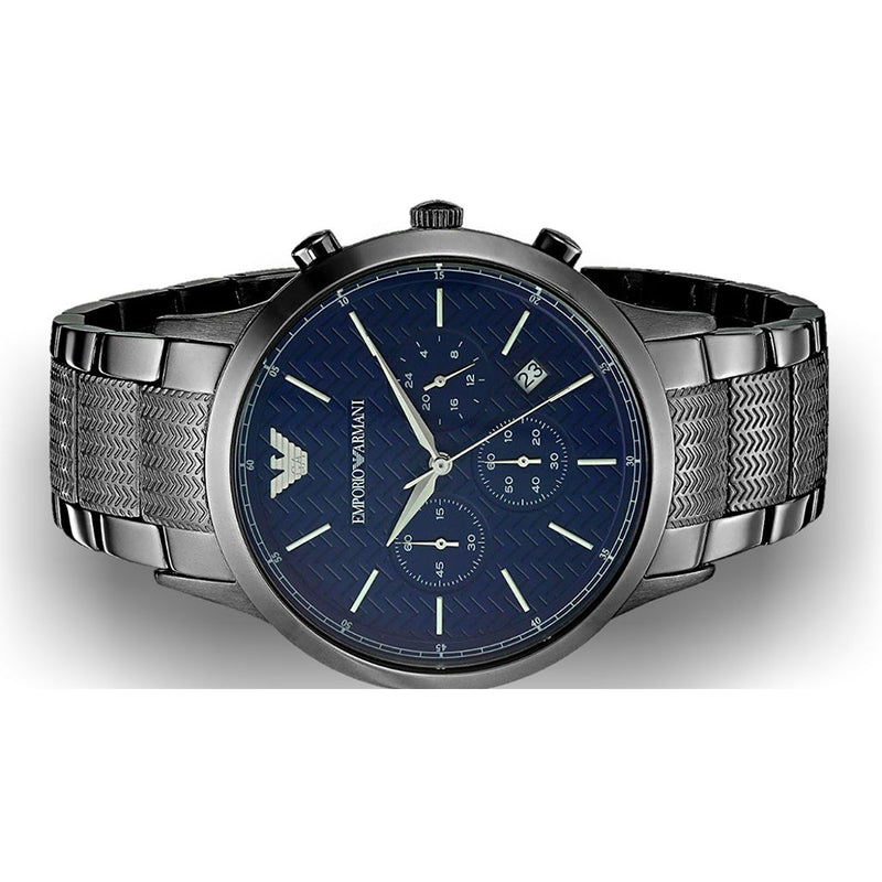 Armani Renato Chronograph Navy Blue Dial Men's Watch AR2505