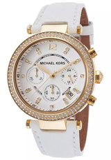 Michael Kors Parker Chronograph Gold Dial Ladies Watch MK2290