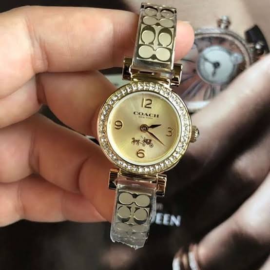 Coach Madison All Gold Diamond Ladies Watch 14502202