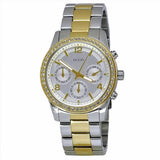 Guess Mini Spectrum Diamond Two-Tone Ladies Watch W0122L2