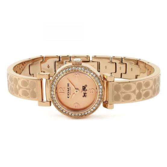 Coach Madison All Rose Gold Diamond Ladies Watch 14502203