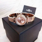 Coach Madison All Rose Gold Diamond Ladies Watch 14502203