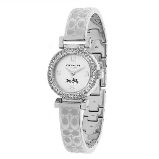 Coach Madison All Silver Diamond Ladies Watch 14502201