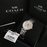 Coach 1941 Sport Silver Diamond Ladies Watch 14502194
