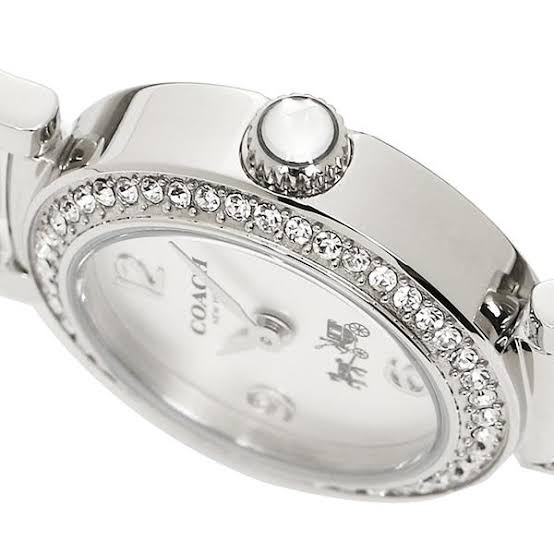 Coach Madison All Silver Diamond Ladies Watch 14502201