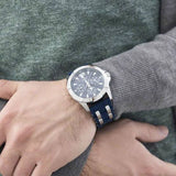 Guess Oasis Multi-Function Blue Dial Men's Watch W0366G2