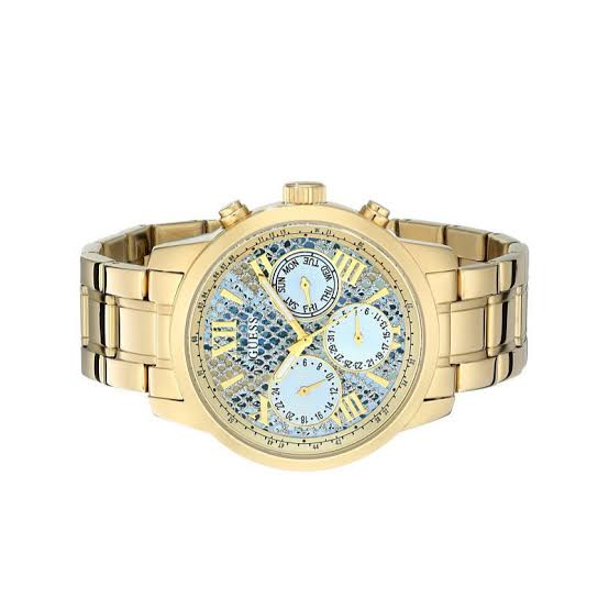 Guess Sunrise Multi-Function Gold-Tone Ladies Watch W0330L13